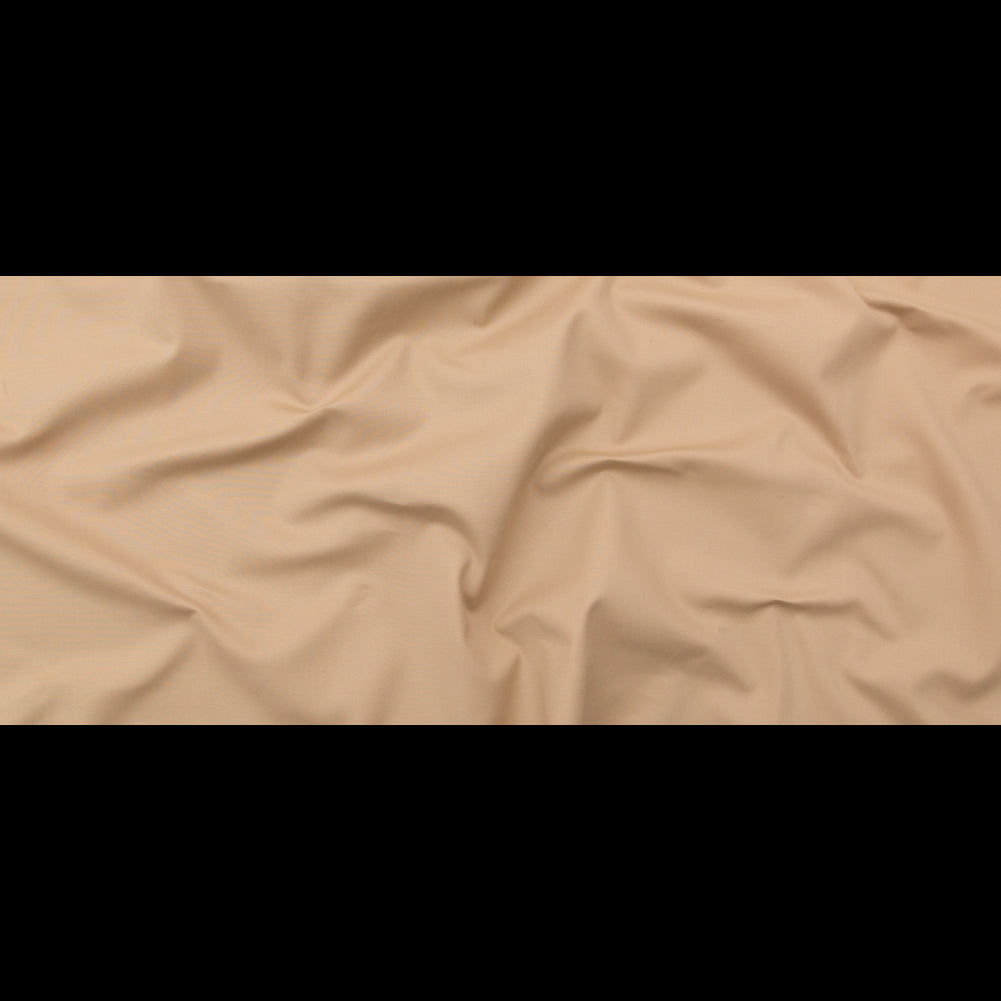 Nougat Stretch Cotton Poplin Full