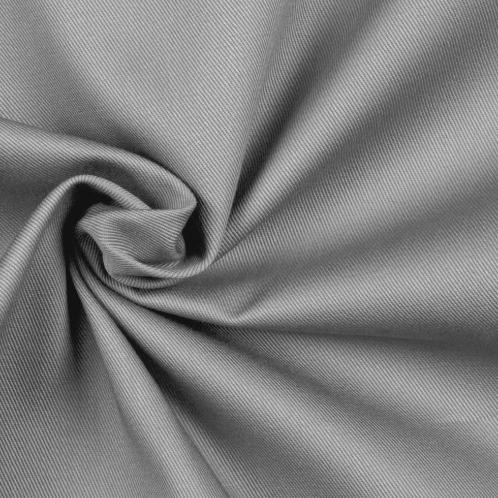 Organic Cotton Twill - Cloud Gray - Stratton Collection - Detail