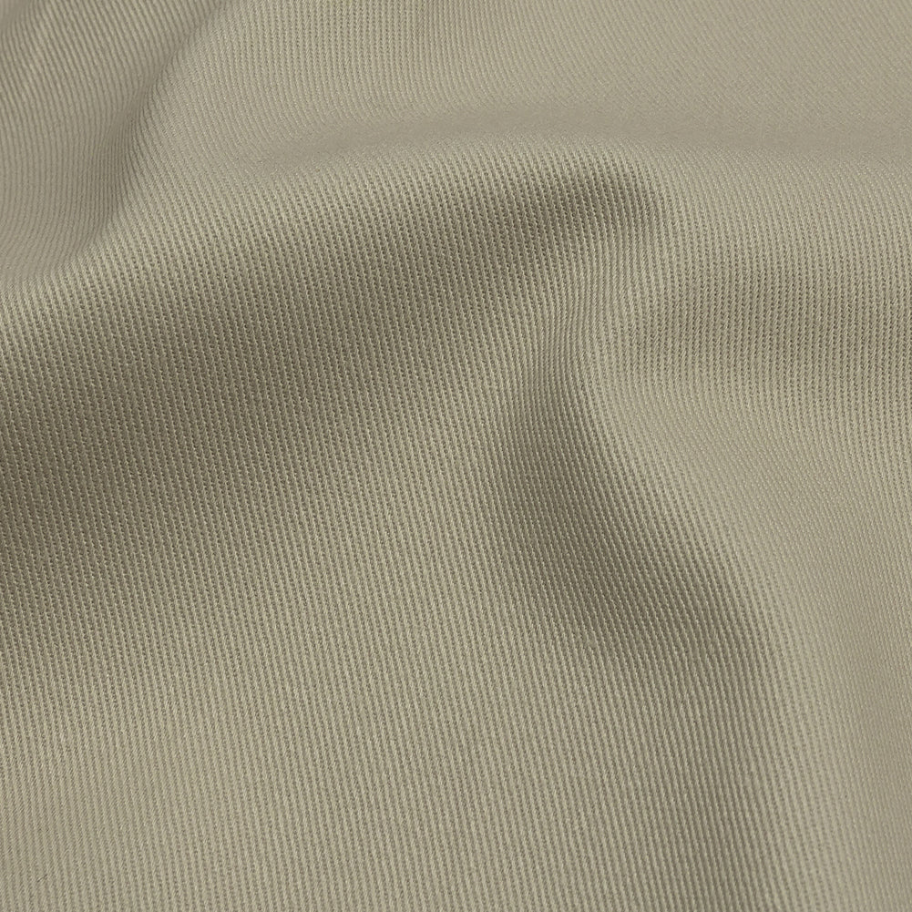 Organic Cotton Twill - Stone - Stratton Collection - Detail