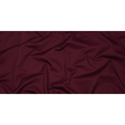 Organic Cotton Twill - Maroon - Stratton Collection