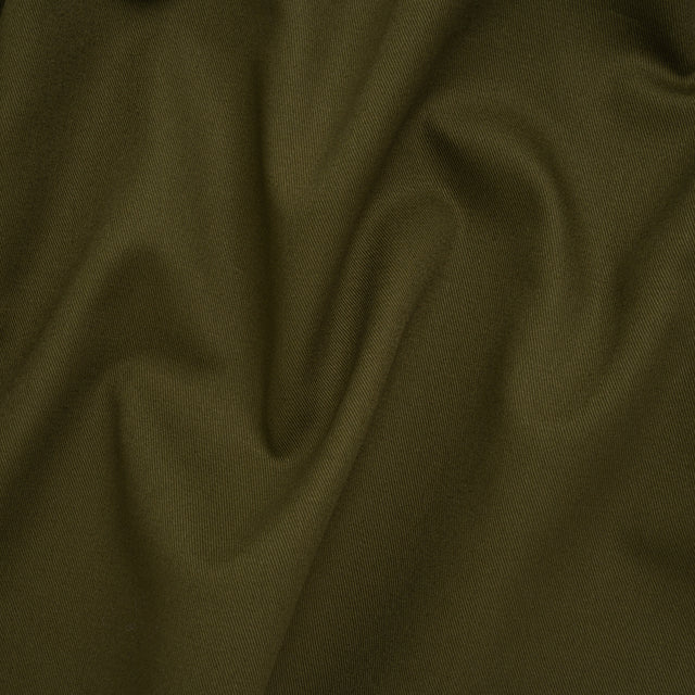 Organic Cotton Twill - Olive - Stratton Collection