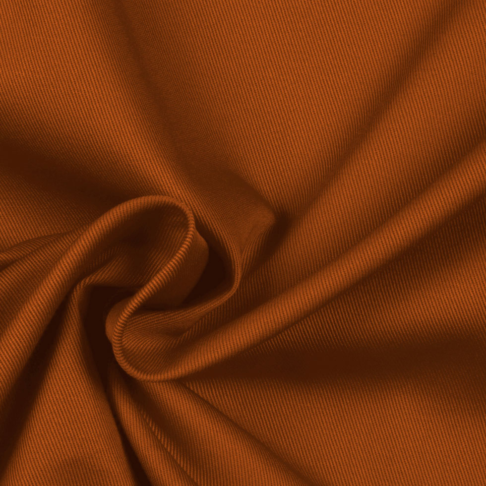 Organic Cotton Twill - Sweet Potato - Stratton Collection - Detail