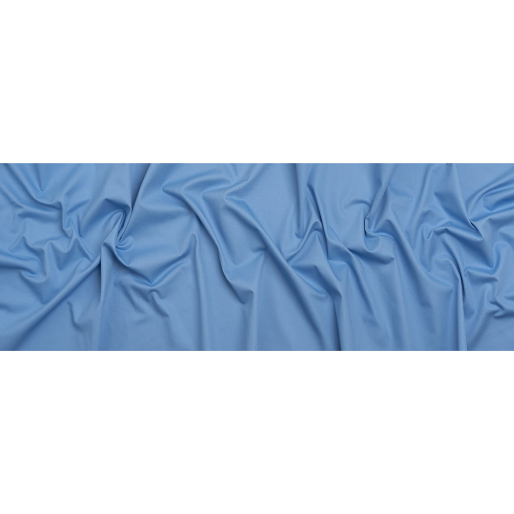Organic Cotton Twill - Ice Blue and White - Stratton Collection - Full