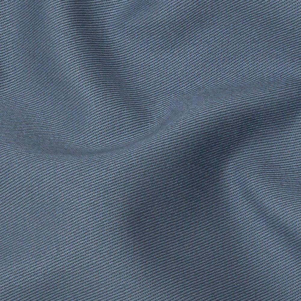 Organic Cotton Twill - Serenity Blue - Stratton Collection - Detail