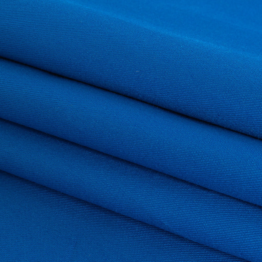 Organic Cotton Twill - Marine Blue - Stratton Collection - Folded
