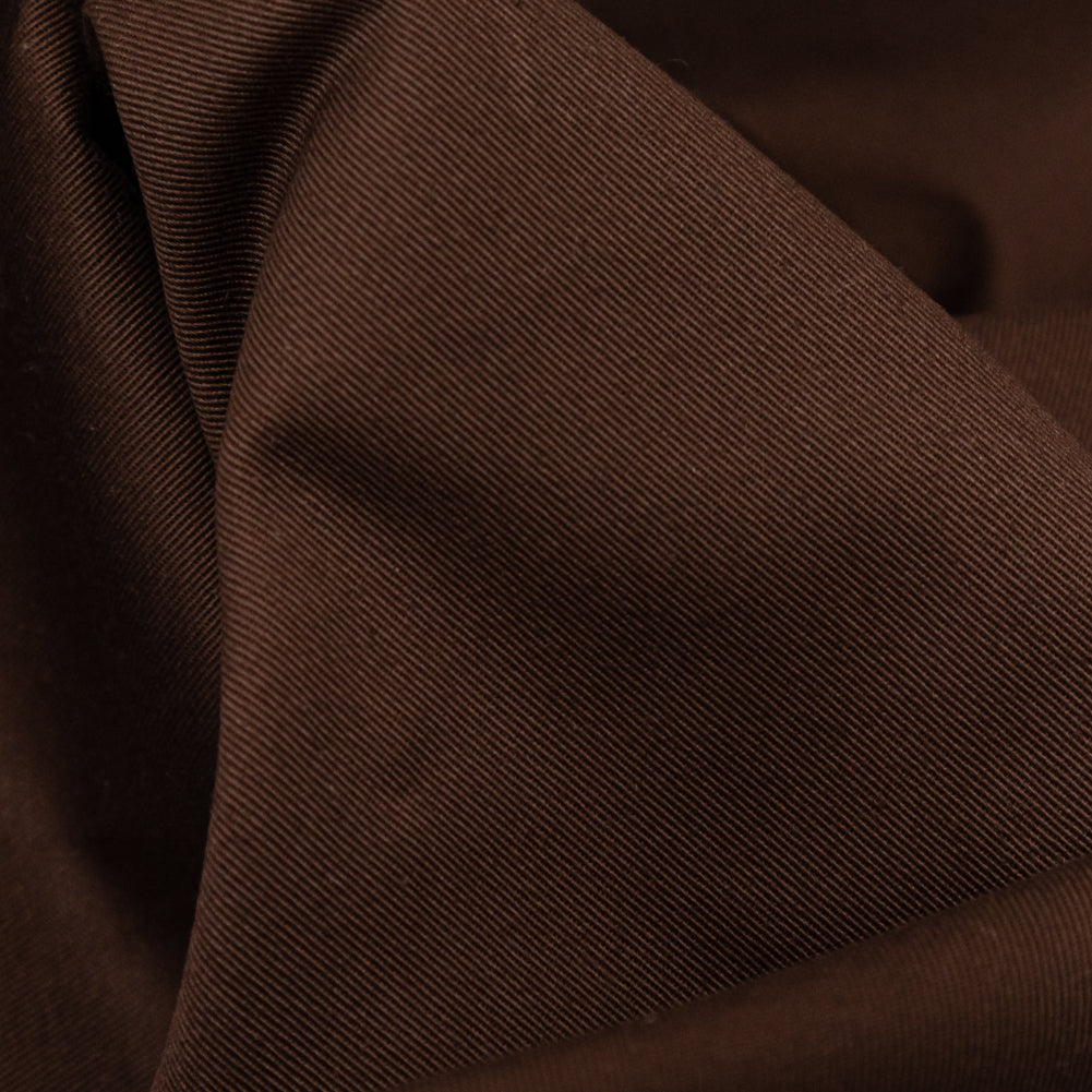 Organic Cotton Twill - Nutmeg - Stratton Collection - Detail