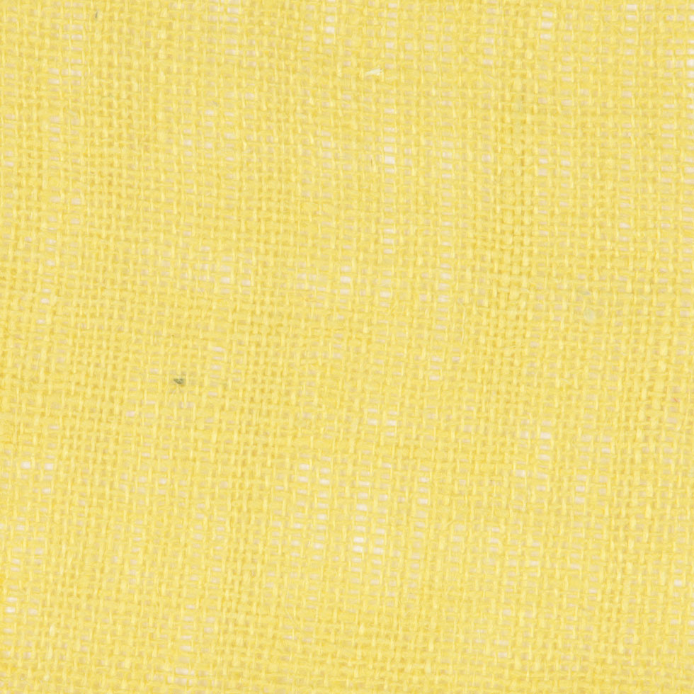 Buttercup Yellow Jute Burlap Detail