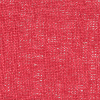 Hibiscus Red Jute Burlap Detail