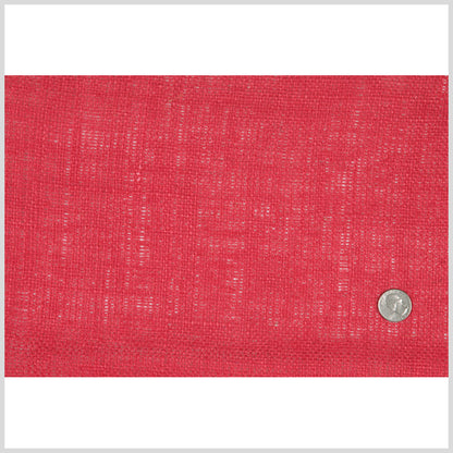Hibiscus Red Jute Burlap Full