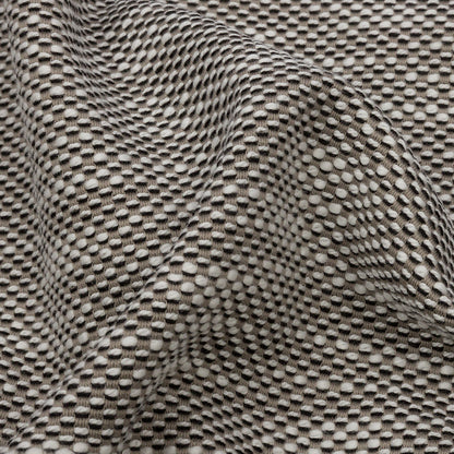 Stone/Black/White Solid Linen Detail