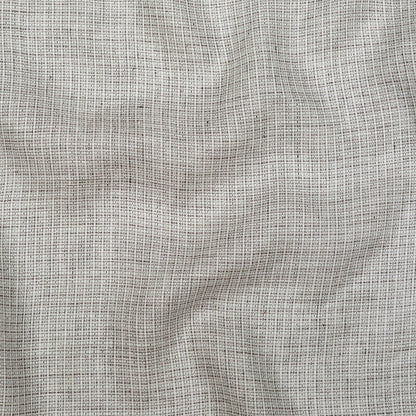 White and Black Tweed Linen Scrim
