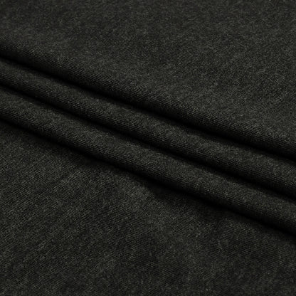 Heathered Charcoal Stretch Rayon Jersey Folded