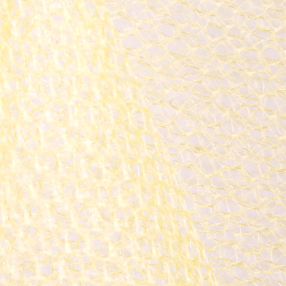 Nylon Net Tulle - Lemon - Gianna Collection Detail