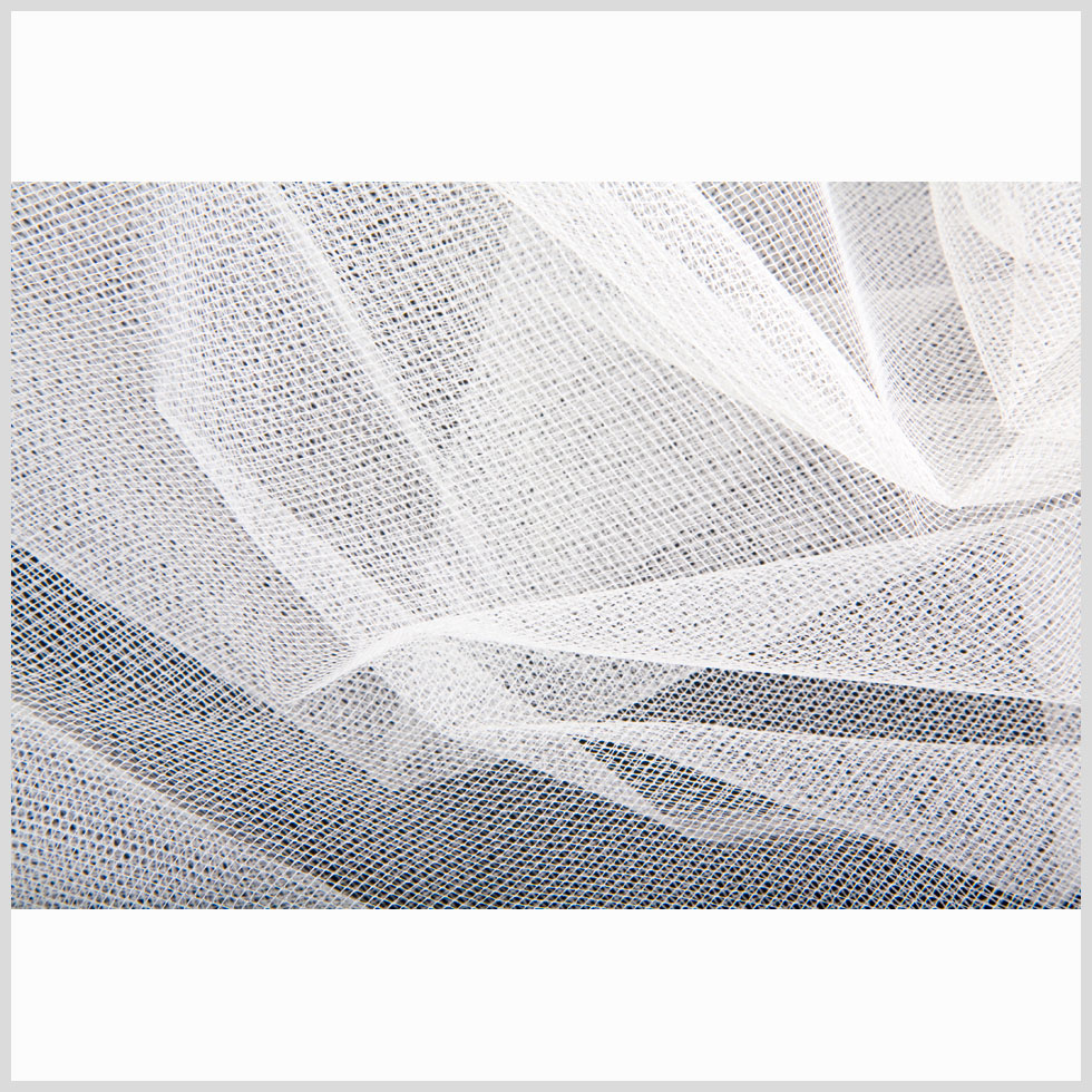 Diamond Net Nylon Tulle - Ivory - Kaitlyn Collection - Full