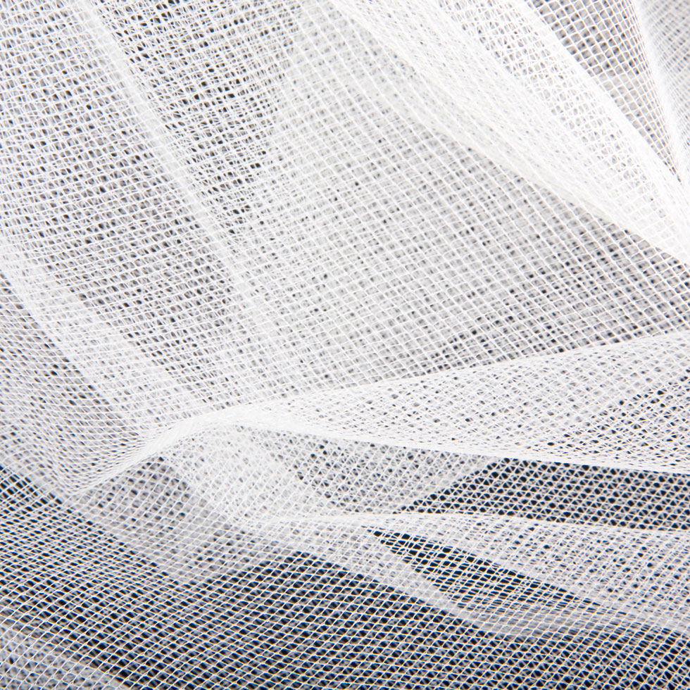 Diamond Net Nylon Tulle - Ivory - Kaitlyn Collection