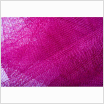Diamond Net Nylon Tulle - Wine - Kaitlyn Collection Full