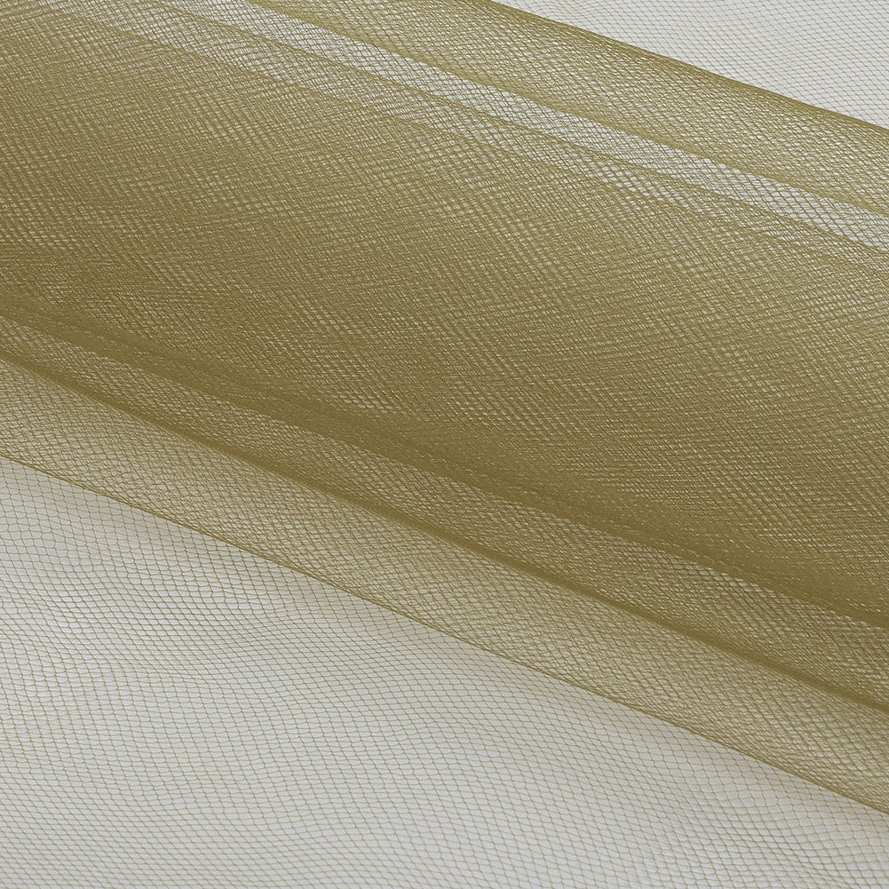 Nylon Tulle 54" - Antique Gold - Pavlova Collection Folded