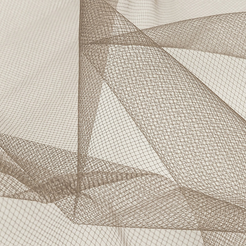 Nylon Tulle 54" - Brown - Pavlova Collection Detail