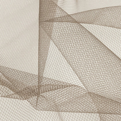 Nylon Tulle 54" - Brown - Pavlova Collection Detail