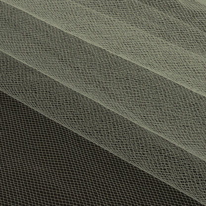 Nylon Tulle 54" - Gray - Pavlova Collection Folded