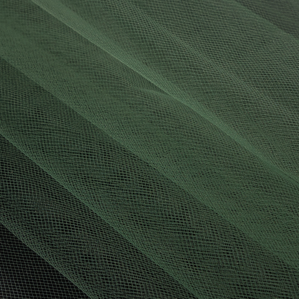 Nylon Tulle 108" - Lime - Pavlova Wide Collection Folded