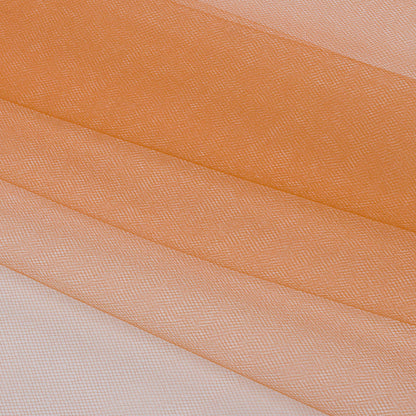 Nylon Tulle 108" - Copper - Pavlova Wide Collection Folded