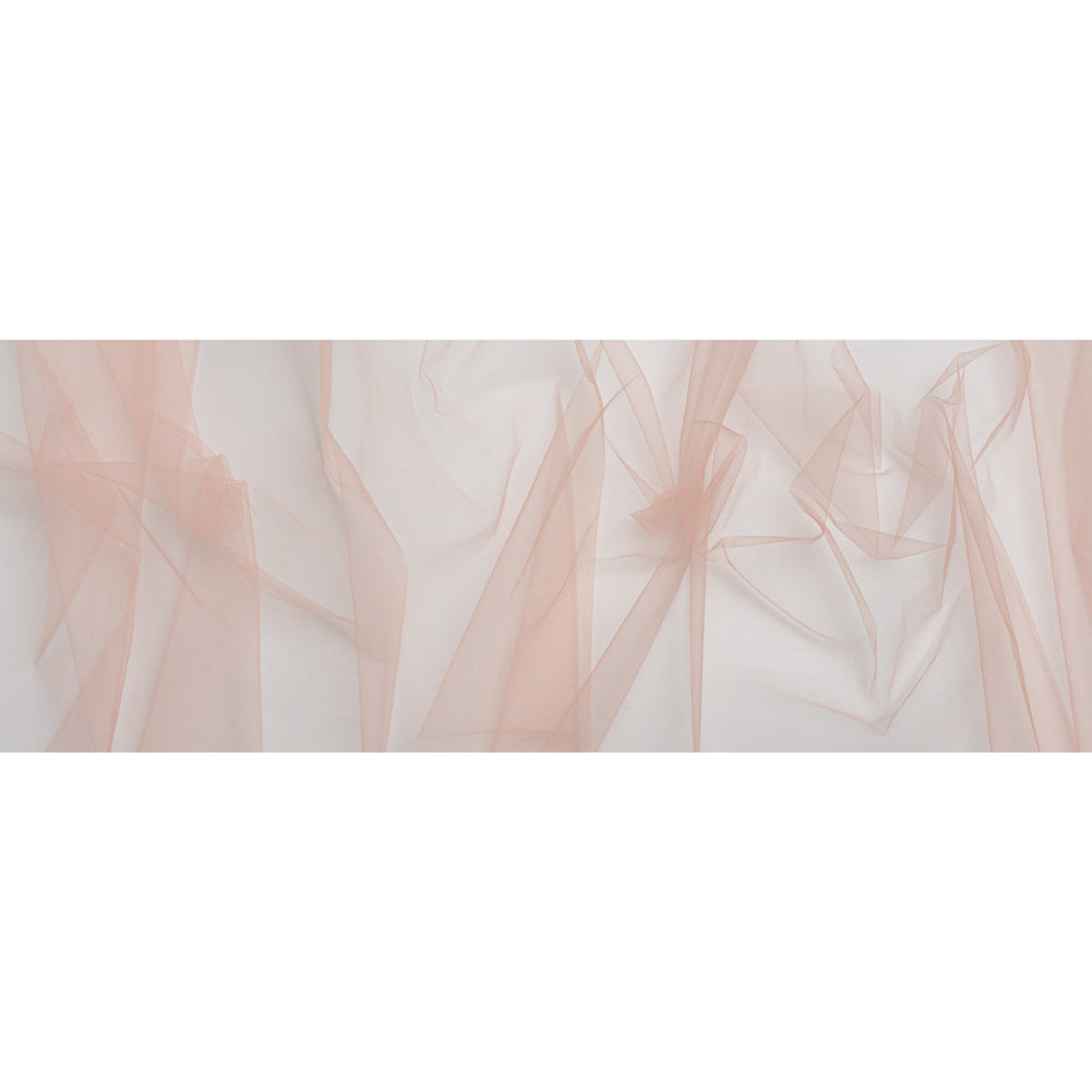 Nylon Tulle 108" - Peach - Pavlova Wide Collection - Full