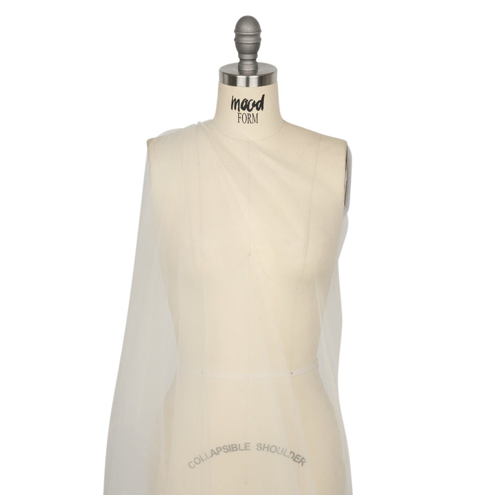 Nylon Tulle 108" - Ivory - Pavlova Wide Collection - Drape