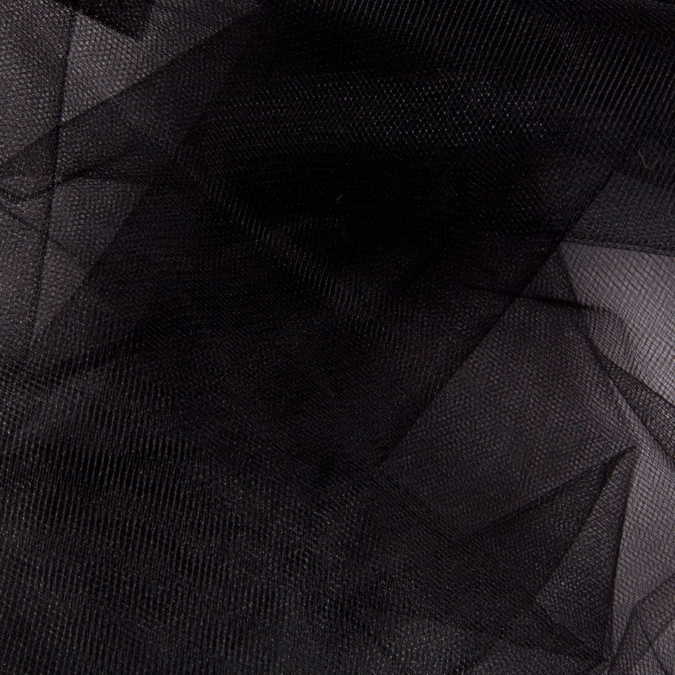 Nylon Tulle 108" - Black - Pavlova Wide Collection