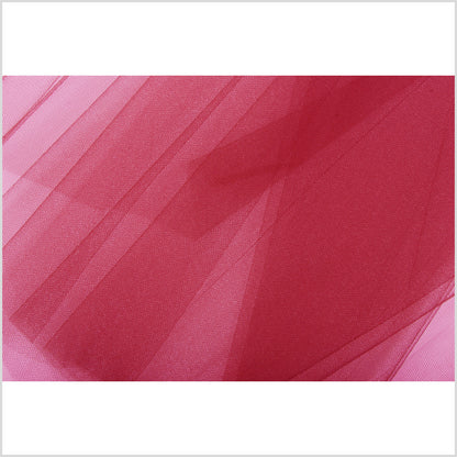 Nylon Tulle 108" - Light Garnet - Pavlova Wide Collection Full