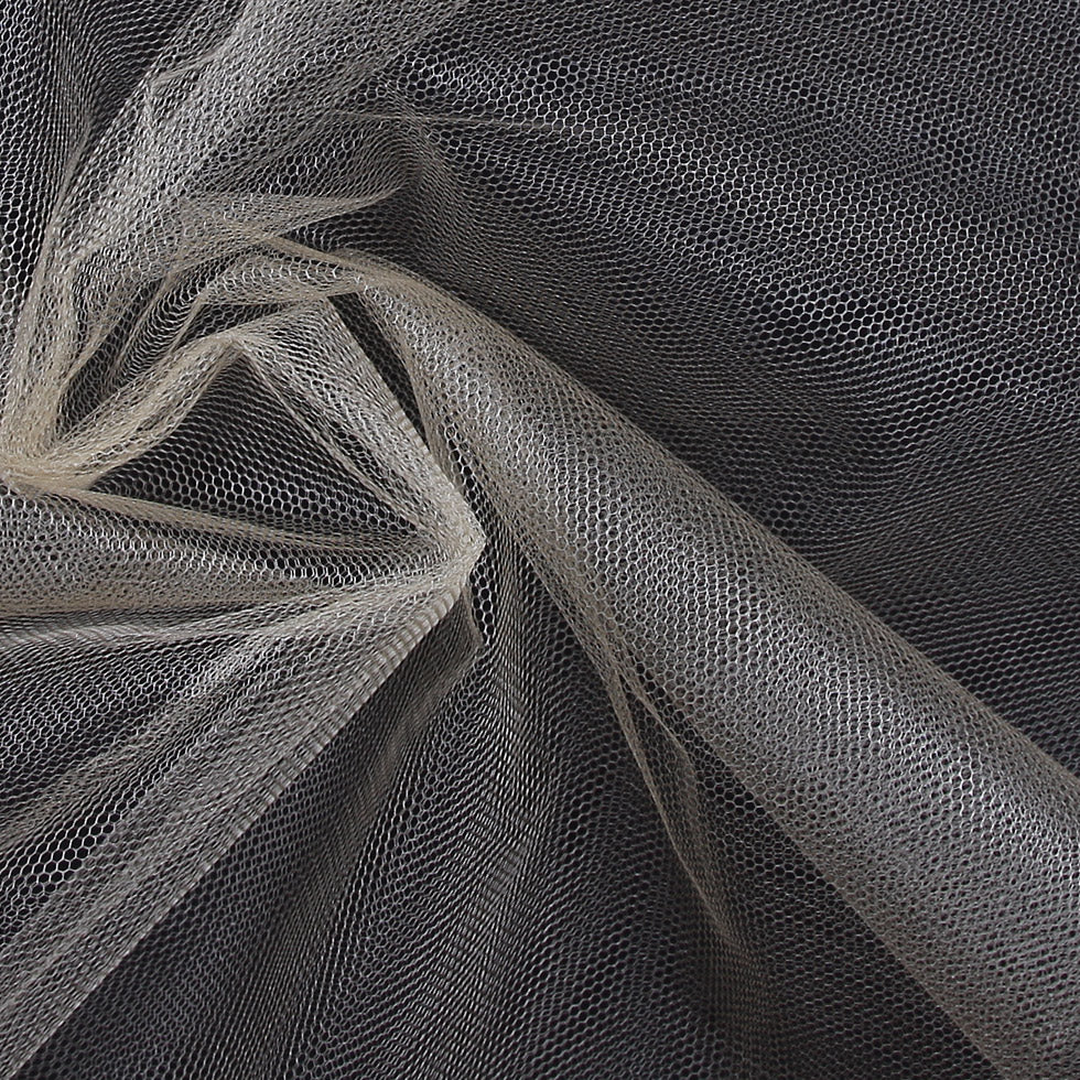 Nylon Net Tulle - Butter - Gianna Collection Detail