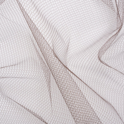 Nylon Net Tulle - Chocolate - Gianna Collection