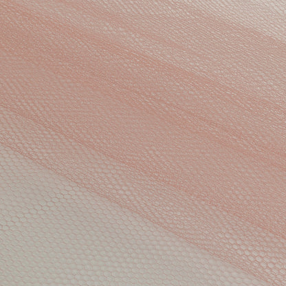 Nylon Net Tulle - Coral - Gianna Collection Folded