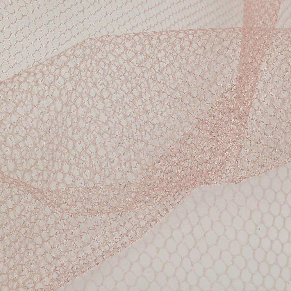 Nylon Net Tulle - Coral - Gianna Collection Detail
