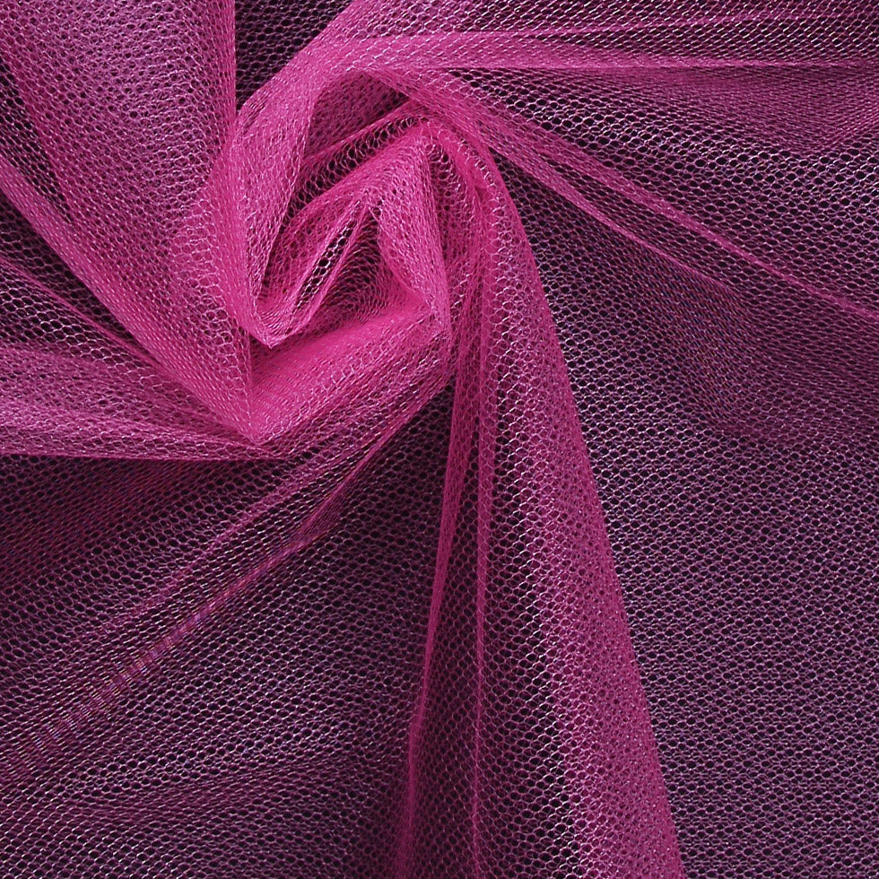 Nylon Net Tulle - American Beauty - Gianna Collection Detail