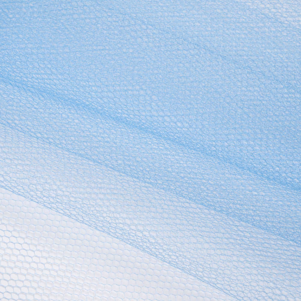 Nylon Net Tulle - French Blue - Gianna Collection Folded