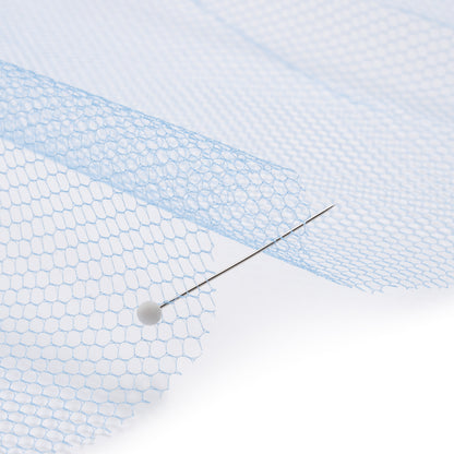 Nylon Net Tulle - French Blue - Gianna Collection Detail