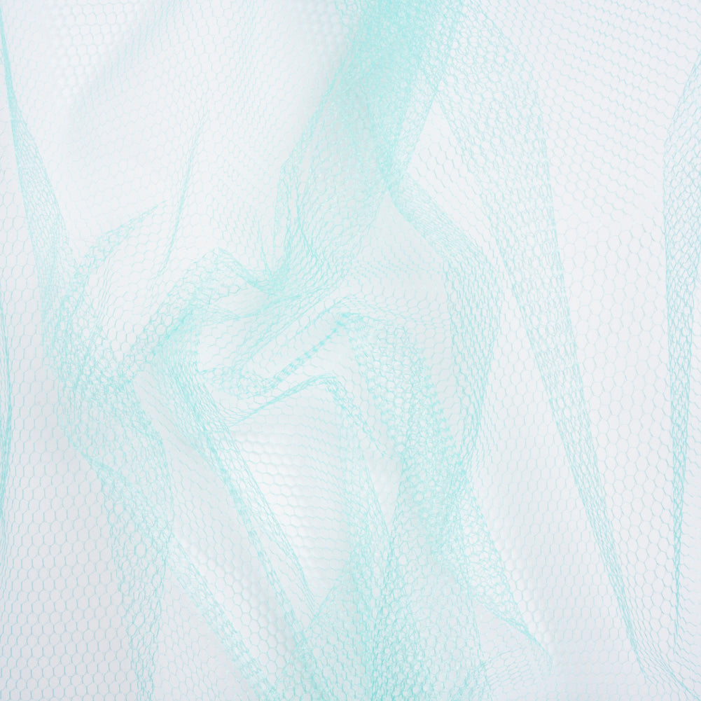 Nylon Net Tulle - Aqua - Gianna Collection