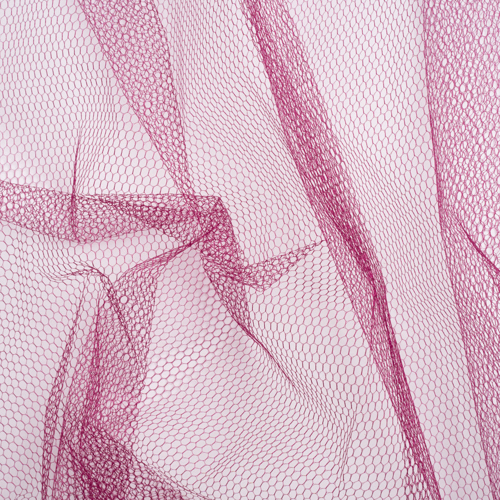 Nylon Net Tulle - Wine - Gianna Collection