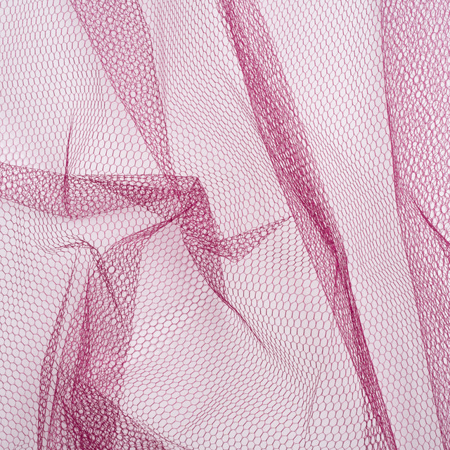 Nylon Net Tulle - Wine - Gianna Collection