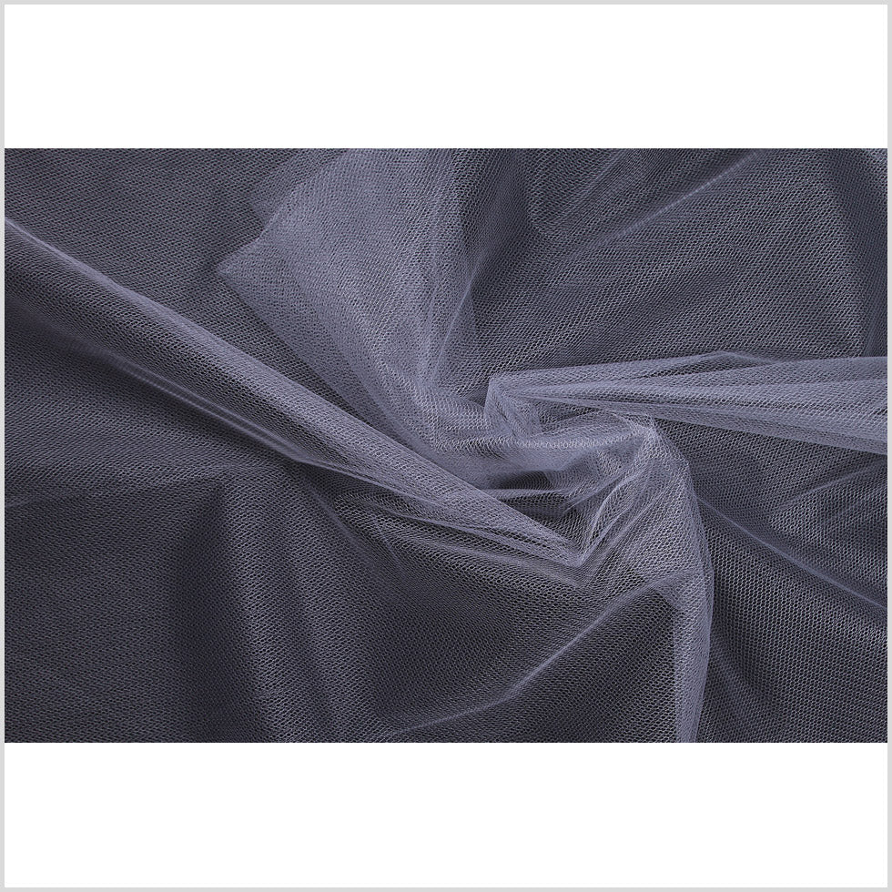 Nylon Net Tulle - Gray - Gianna Collection - Full