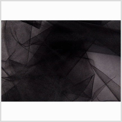 Diamond Net Nylon Tulle - Black - Kaitlyn Collection Full