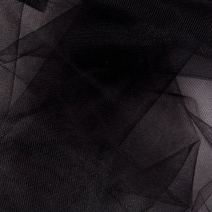 Diamond Net Nylon Tulle - Black - Kaitlyn Collection