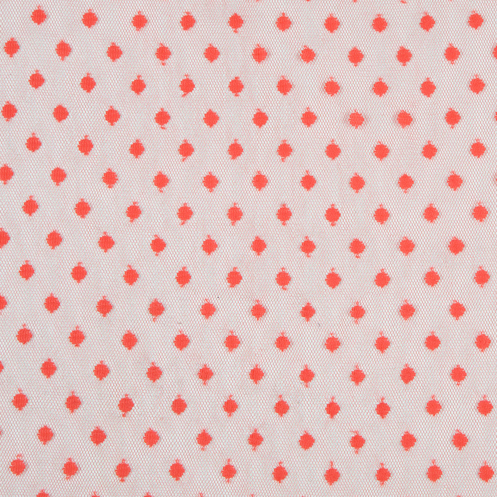 Red Polka Dots Tulle & Crinoline