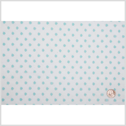 Polka Dots Tulle Crinoline - Seafoam Full