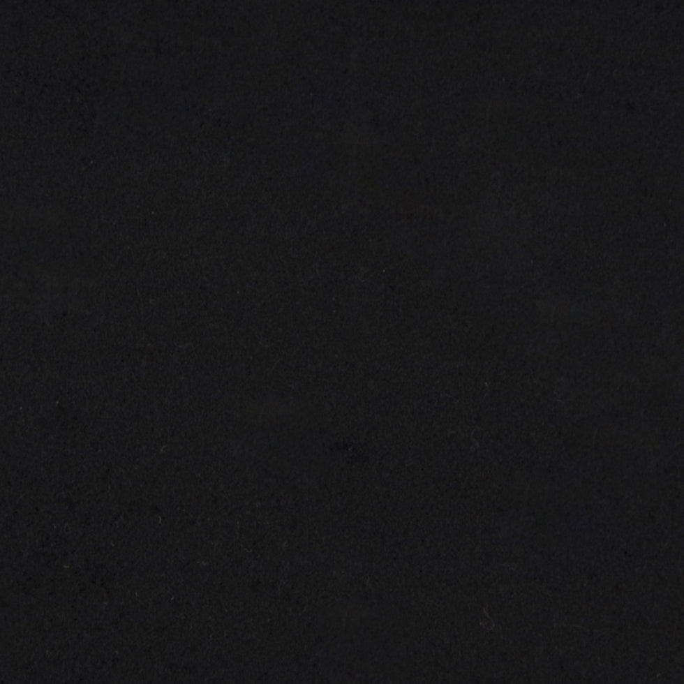 Black Solid Fleece Detail