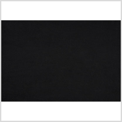 Black Solid Fleece Full