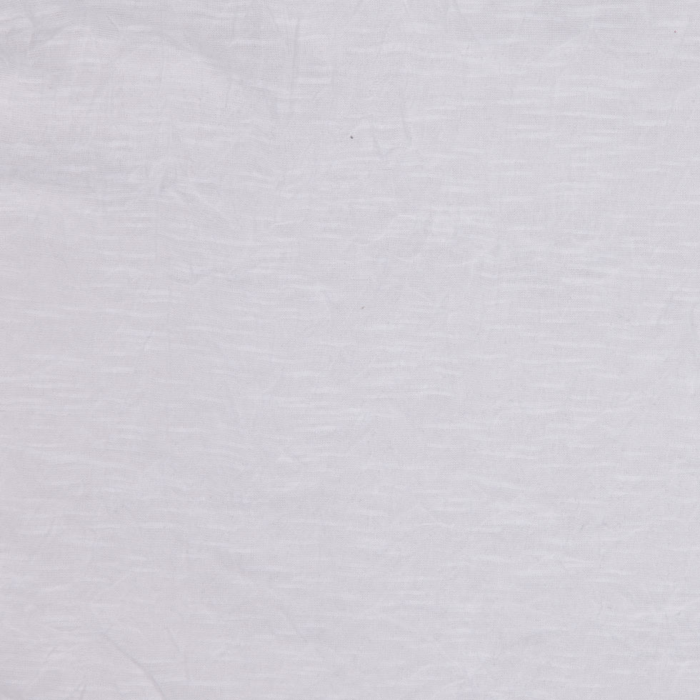 White Wrinkled Lightweight Polyester Jersey