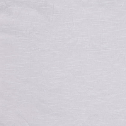 White Wrinkled Lightweight Polyester Jersey