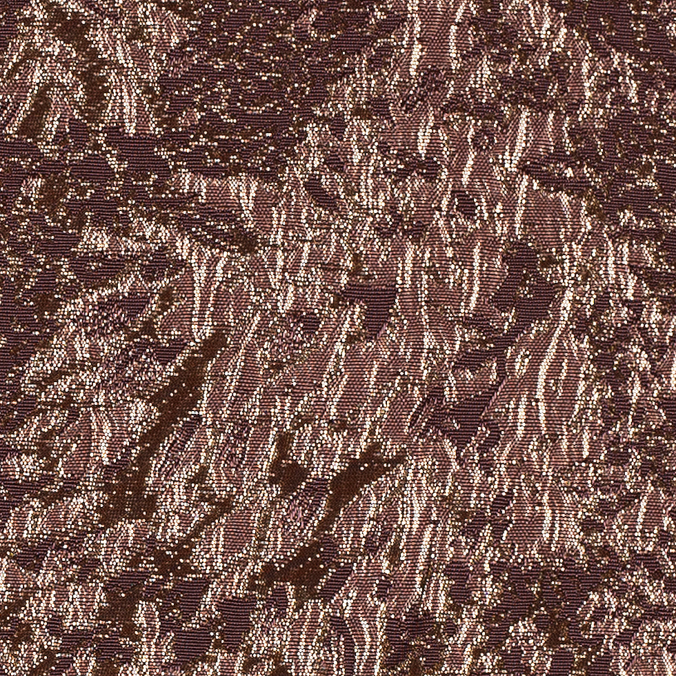 Deep Bronze Italian Metallic Brocade Detail